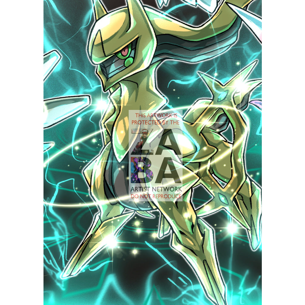 Arceus V Sinnoh Legendaries Collage Custom Pokemon Card - ZabaTV