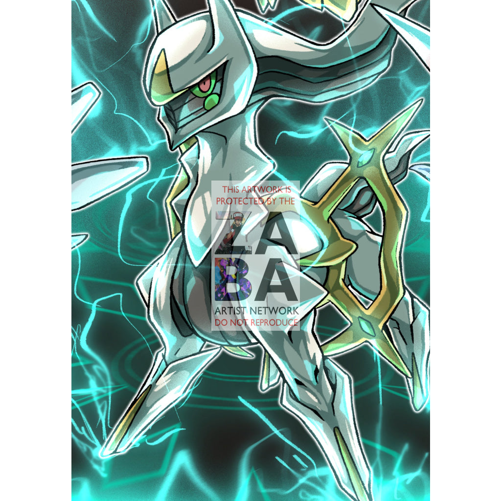 Arceus V Sinnoh Legendaries Collage Custom Pokemon Card - ZabaTV