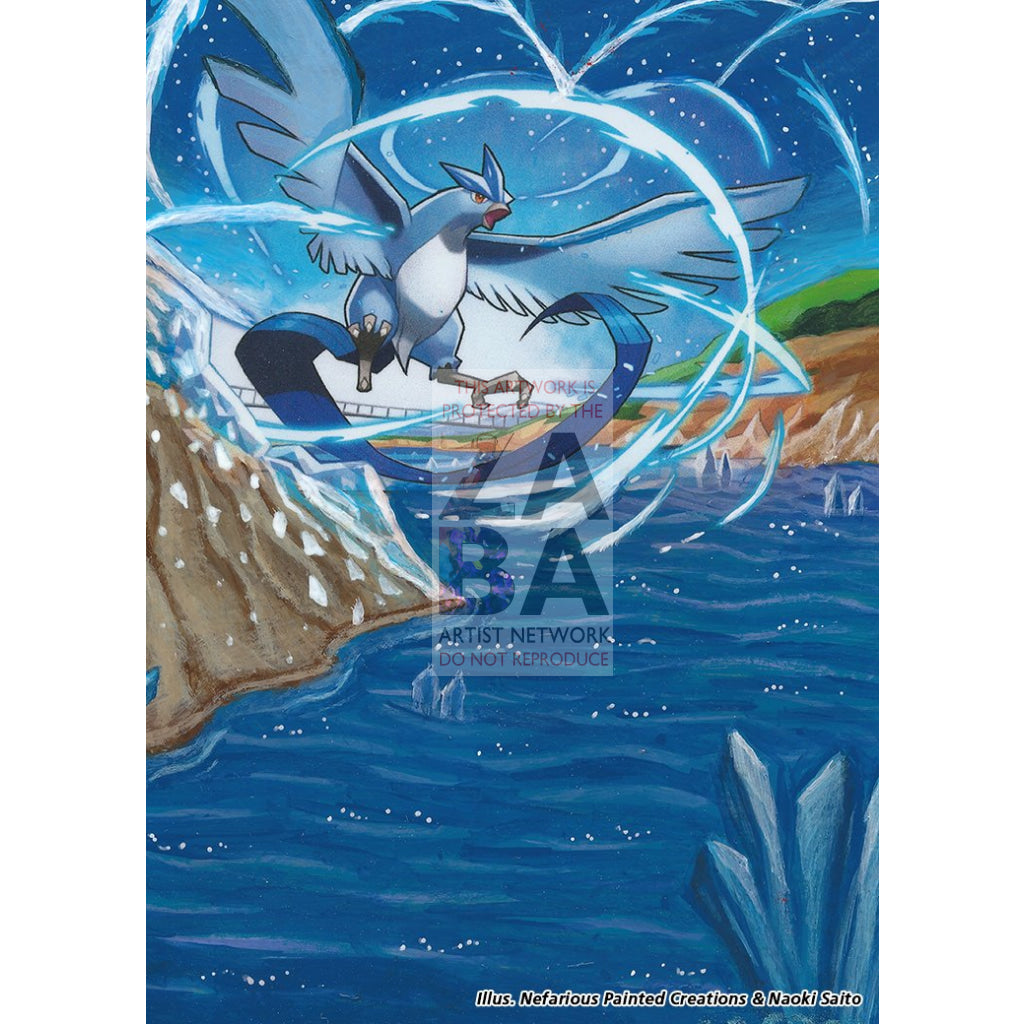 Articuno 16/108 Roaring Skies Extended Art Custom Pokemon Card - ZabaTV