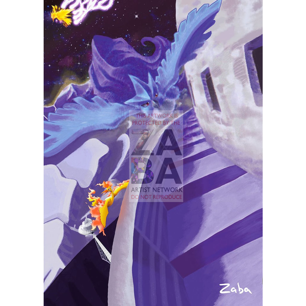 Articuno H3/H32 Skyridge Extended Art Custom Pokemon Card - ZabaTV