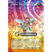 Berry Magician Girl Full Art Orica - Custom Yu-Gi-Oh! Card