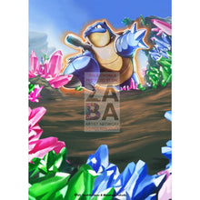 Blastoise (Delta Species) 2/100 Crystal Guardians Extended Art Custom Pokemon Card Textless Silver