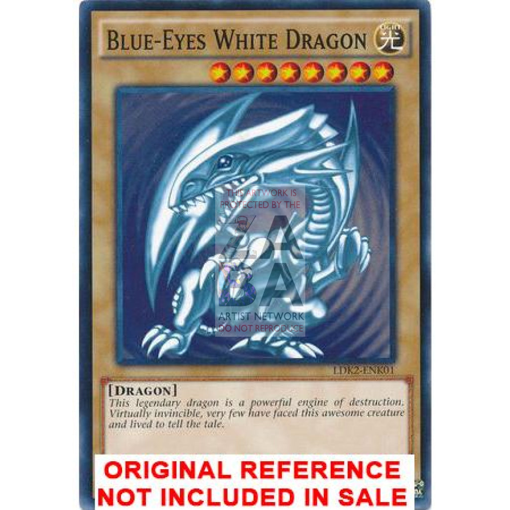 Blue-Eyes White Dragon Extended Art - Custom Yu-Gi-Oh! Card