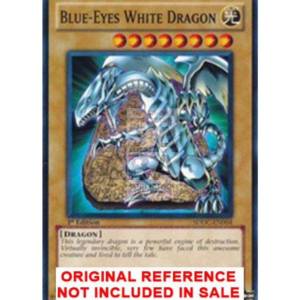 Blue-Eyes White Dragon Full Art Orica - Custom Yu-Gi-Oh! Card