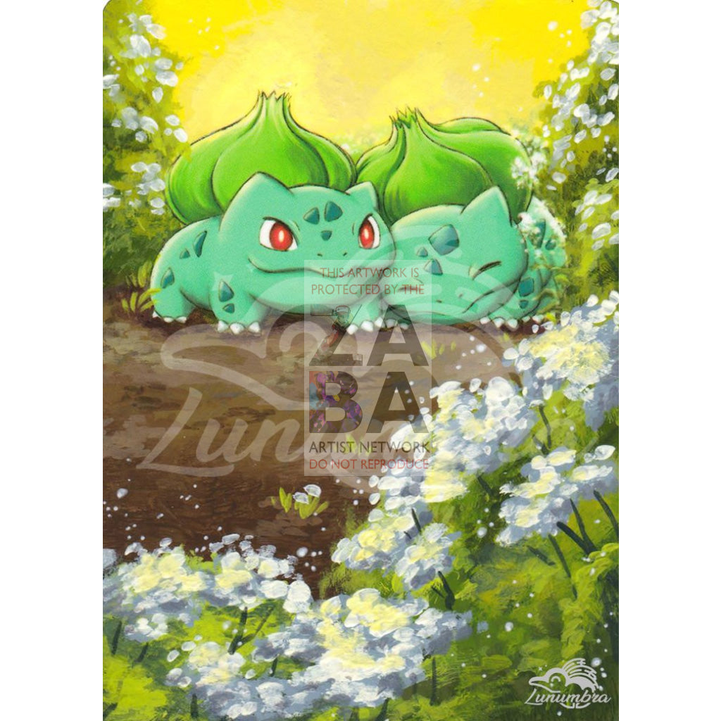 Bulbasaur 12/17 Pop 2 Extended Art Custom Pokemon Card - ZabaTV