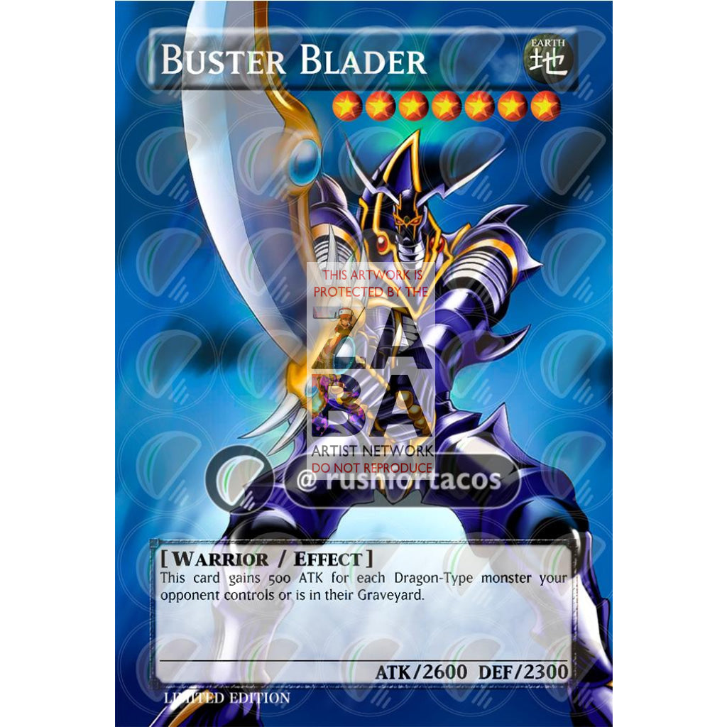 Buster Blader Full Art ORICA - Custom Yu-Gi-Oh! Card - ZabaTV