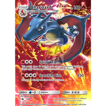 Charizard 136/135 Plasma Storm Extended Art Custom Pokemon Card Silver Foil / Text