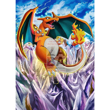 Charizard 4/100 Crystal Guardians Extended Art Custom Pokemon Card Textless