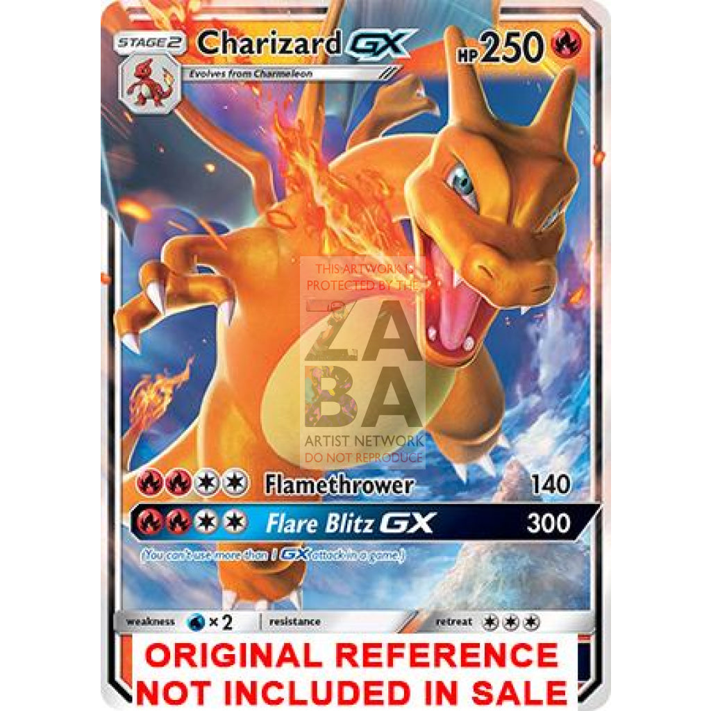 Charizard GX SM211 Promo Canvas Card Extension - ZabaTV