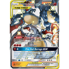 Charizard & Gx Tag Team Custom Pokemon Card 2 / Silver Foil