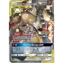 Charizard & Gx Tag Team Custom Pokemon Card 4 / Silver Foil