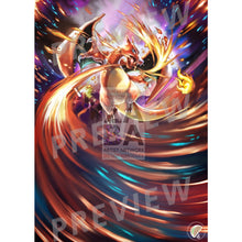 Charizard Sm158 Promo Extended Art Custom Pokemon Card Textless