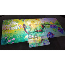 Charmander 46/102 8X10.5 Holographic Poster + Card Gift Set Triple Pack Custom Pokemon