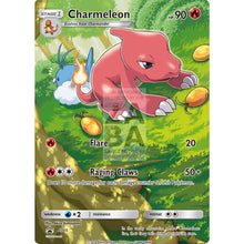 Charmeleon 18/113 B&w Legendary Treasures Extended Art Custom Pokemon Card Silver Holographic
