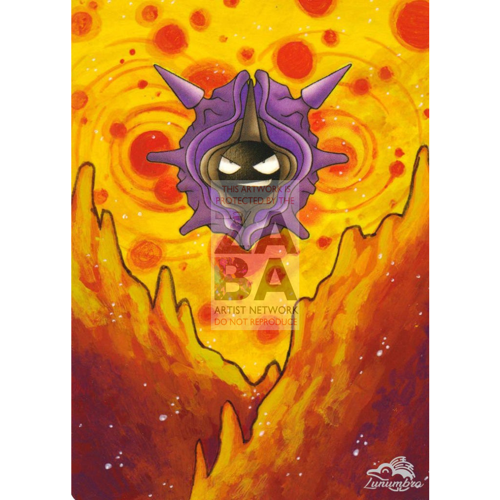 Cloyster 32/62 Fossil Extended Art Custom Pokemon Card Textless Silver Holographic