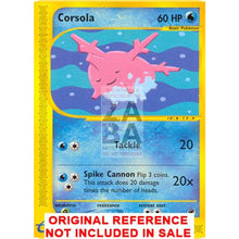 Corsola 102/165 Expedition Extended Art Custom Pokemon Card