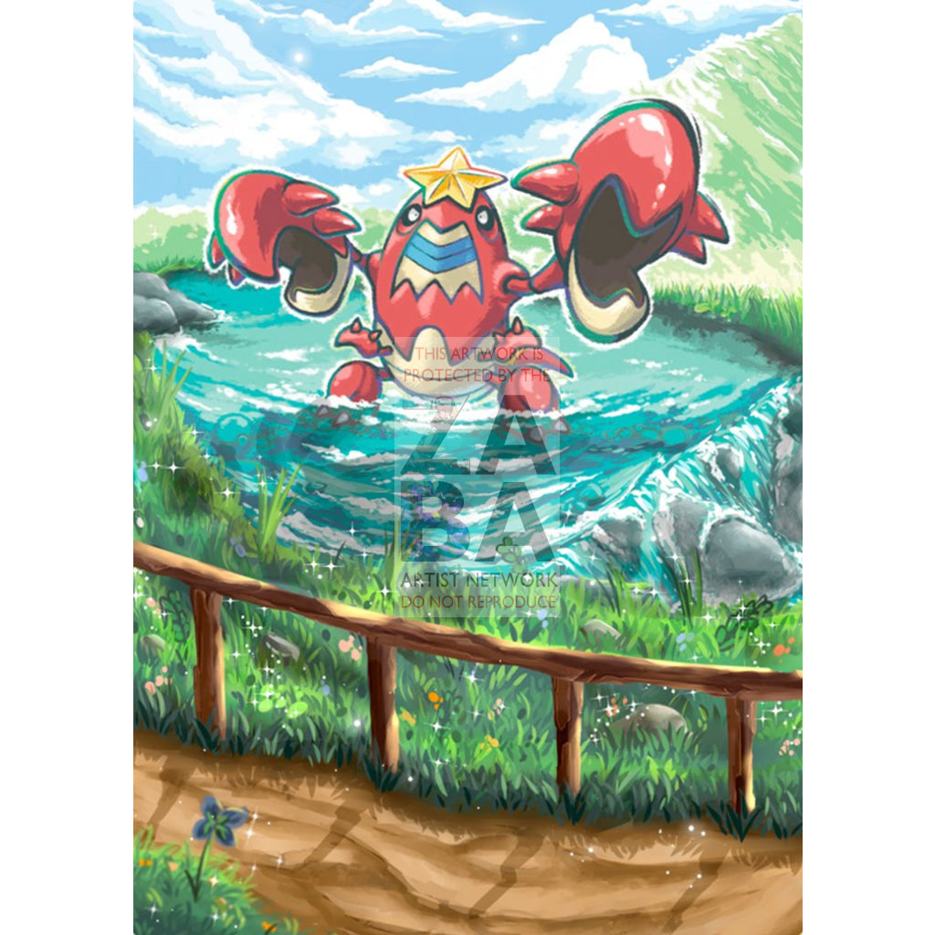 Crawdaunt 25/111 Crimson Invasion Extended Art Custom Pokemon Card - ZabaTV