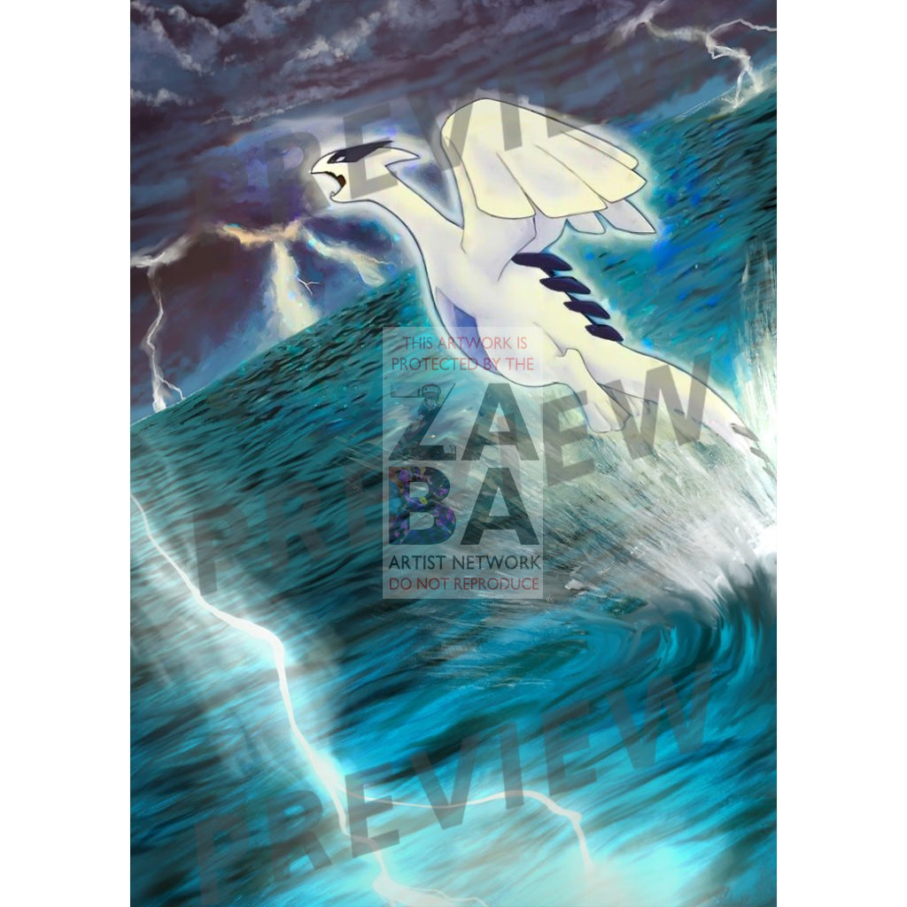 Crystal Lugia 149/147 Aquapolis Extended Art Custom Pokemon Card - ZabaTV