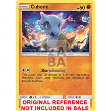 Cubone 37/68 Hidden Fates Extended Art Custom Pokemon Card