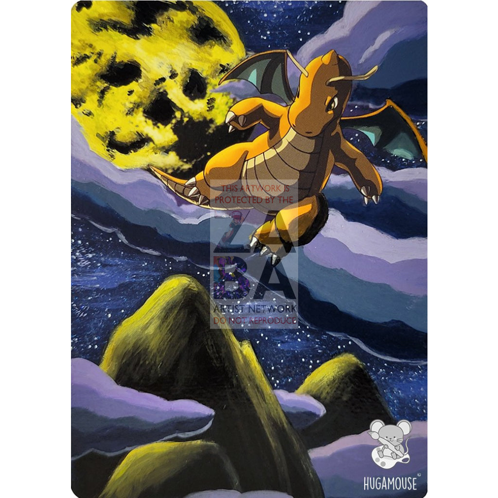 Dark Dragonite 15/109 Team Rocket Returns Extended Art Custom Pokemon Card
