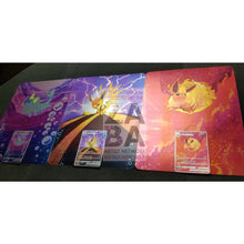 Dark Jolteon Team Rocket 38/82 8X10.5 Holographic Poster + Card Gift Set Triple Pack Custom Pokemon