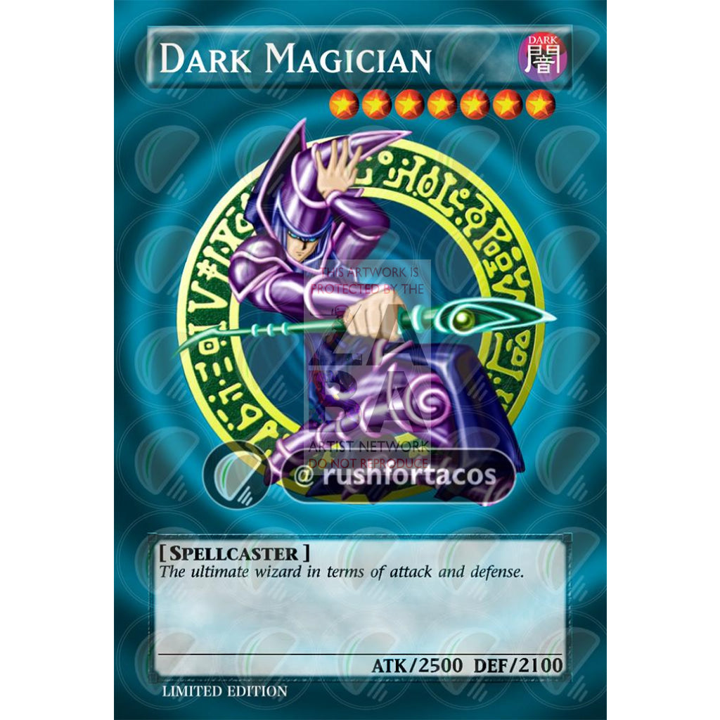 Dark Magician Full Art ORICA - Custom Yu-Gi-Oh! Card - ZabaTV
