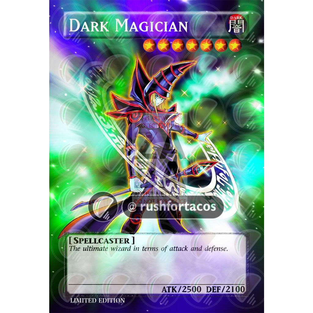 Dark Magician Full Art v.3 ORICA - Custom Yu-Gi-Oh! Card - ZabaTV