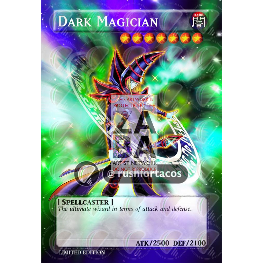 Dark Magician Full Art v.3 ORICA - Custom Yu-Gi-Oh! Card - ZabaTV