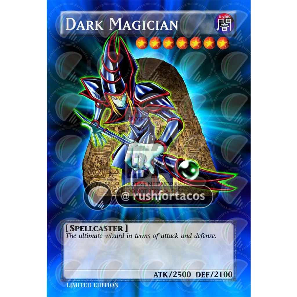 Dark Magician Full Art V.4 Orica - Custom Yu-Gi-Oh! Card
