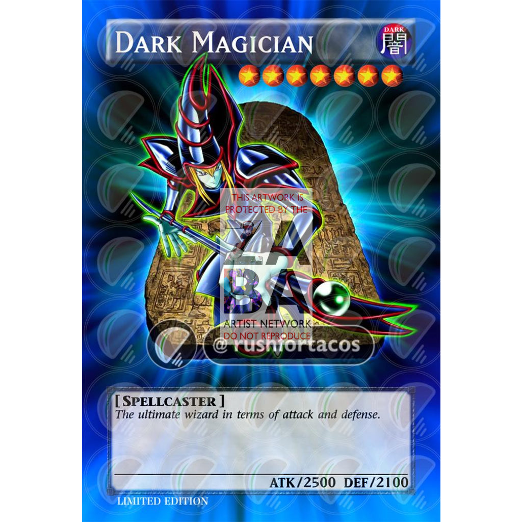 Dark Magician Full Art v.4 ORICA - Custom Yu-Gi-Oh! Card - ZabaTV