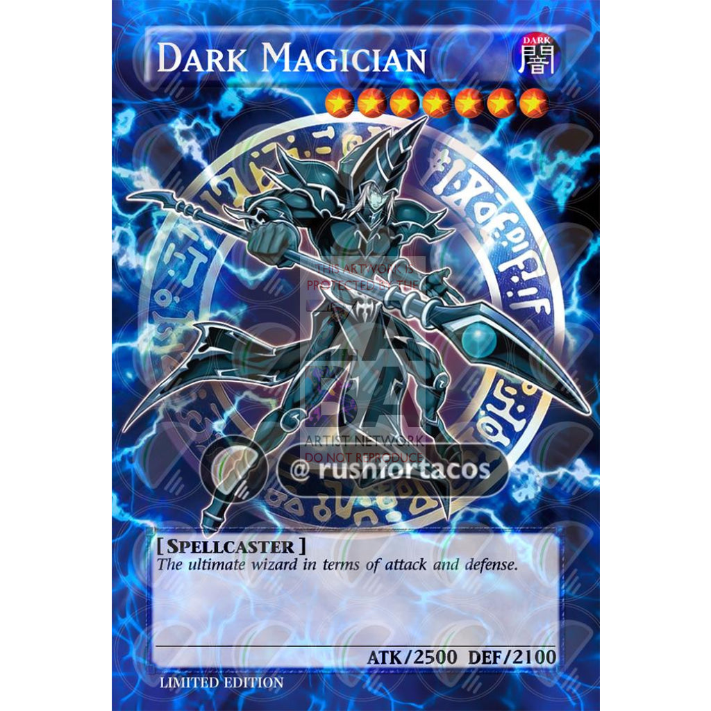 Dark Magician Full Art v.5 ORICA - Custom Yu-Gi-Oh! Card - ZabaTV