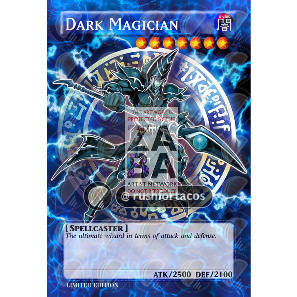 Dark Magician Full Art v.5 ORICA - Custom Yu-Gi-Oh! Card - ZabaTV