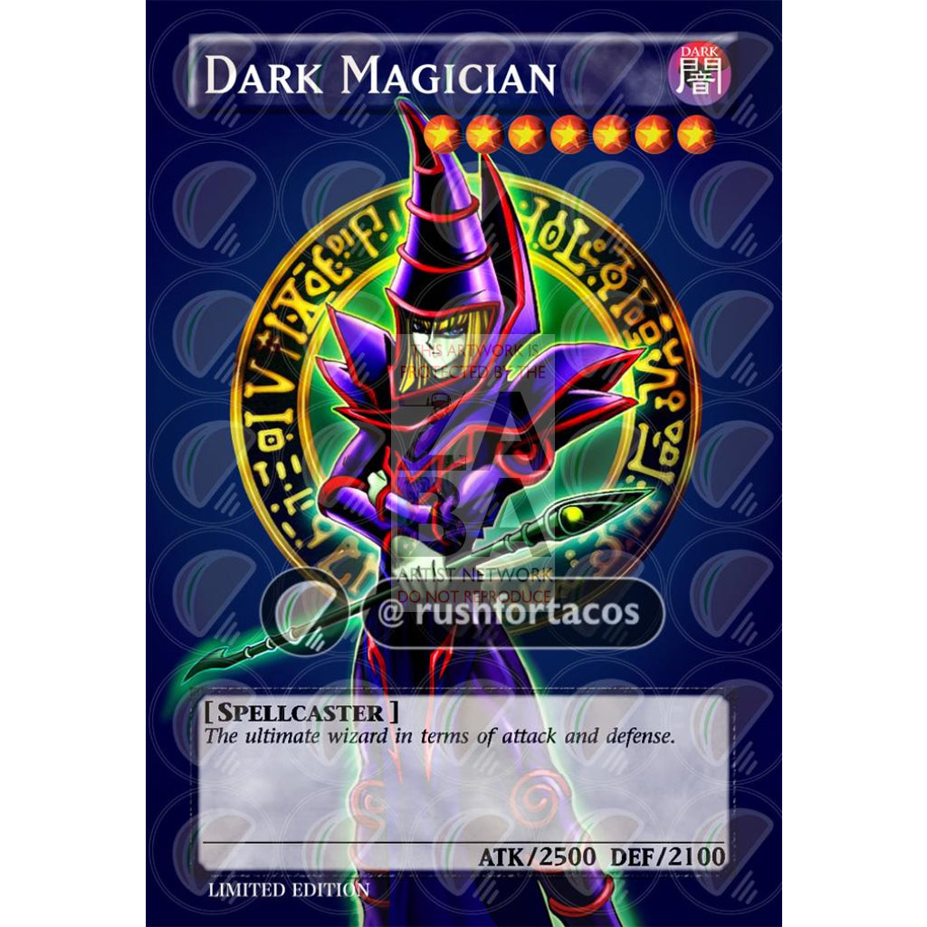 Dark Magician Full Art V.6 Orica - Custom Yu-Gi-Oh! Card