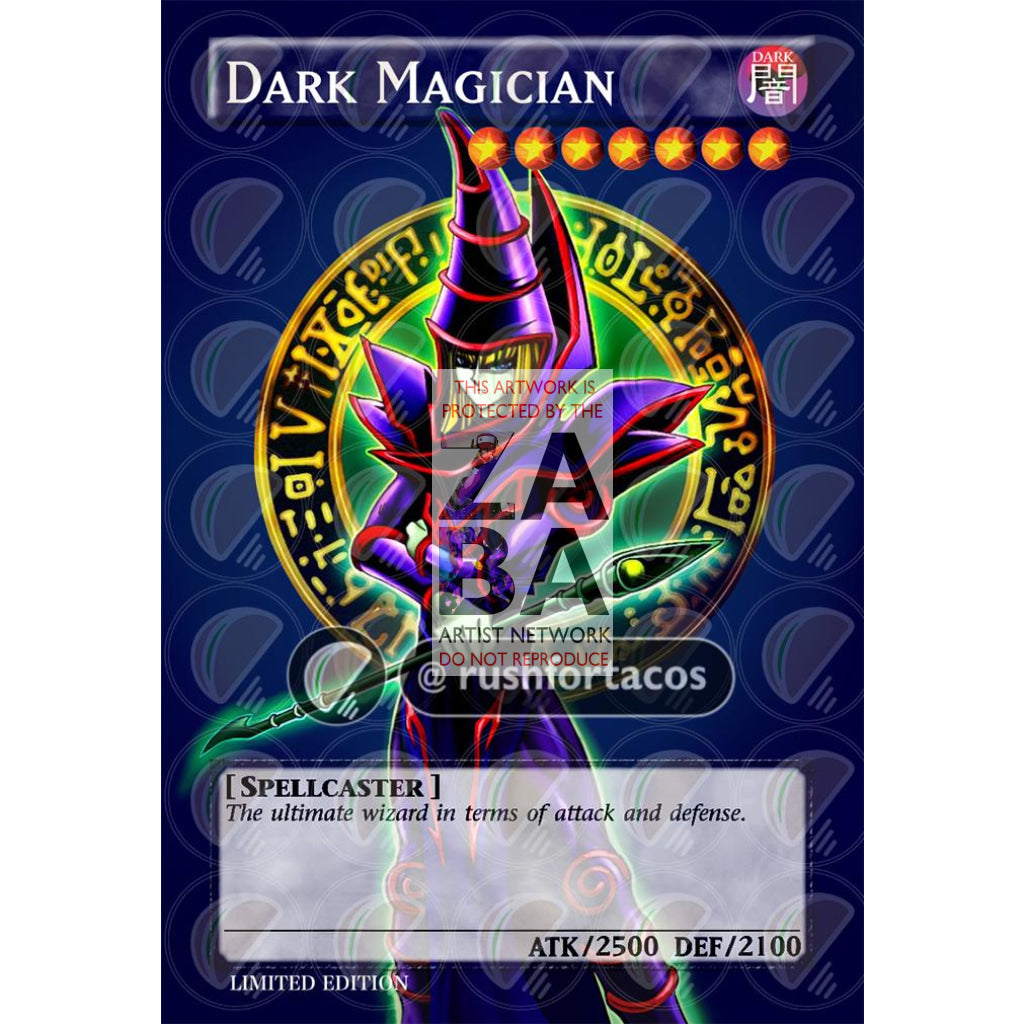 Dark Magician Full Art v.6 ORICA - Custom Yu-Gi-Oh! Card - ZabaTV