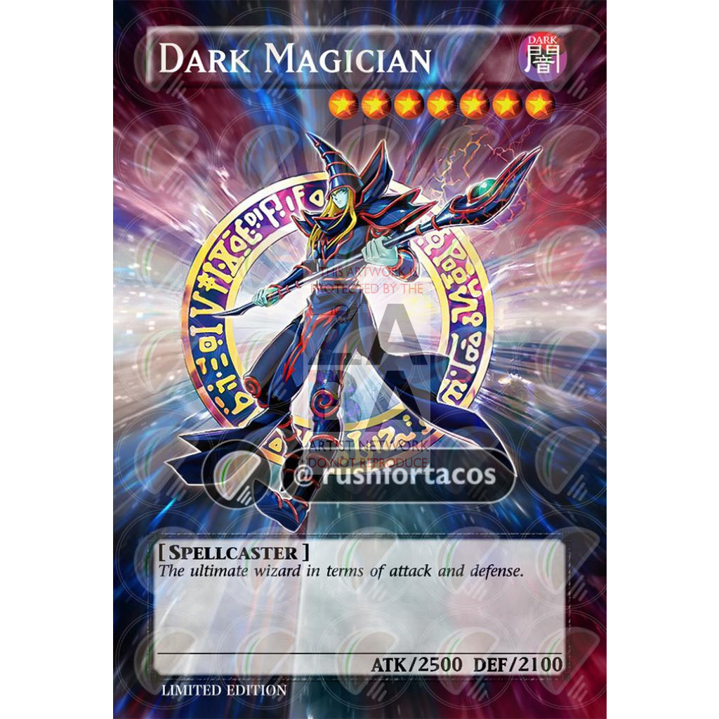 Dark Magician Full Art v.7 ORICA - Custom Yu-Gi-Oh! Card - ZabaTV