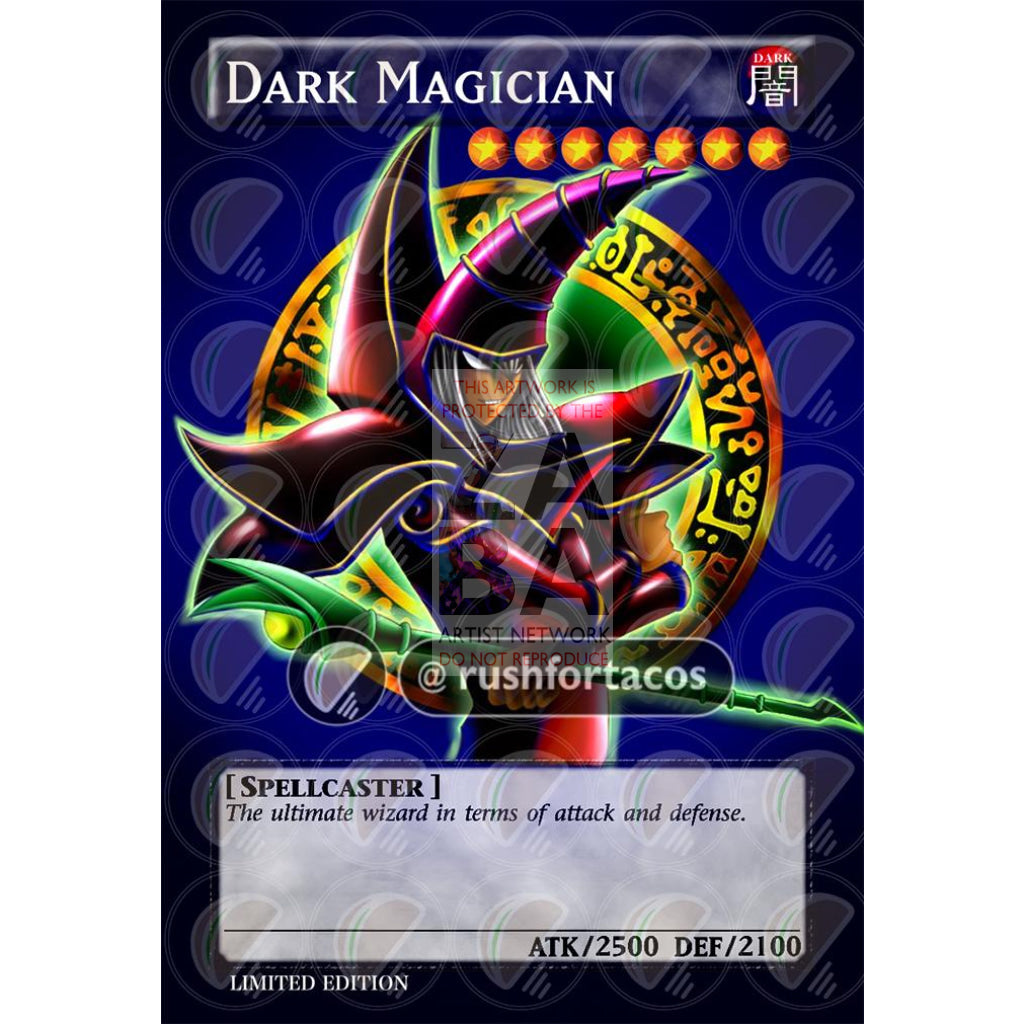 Dark Magician Full Art V.8 Orica - Custom Yu-Gi-Oh! Card
