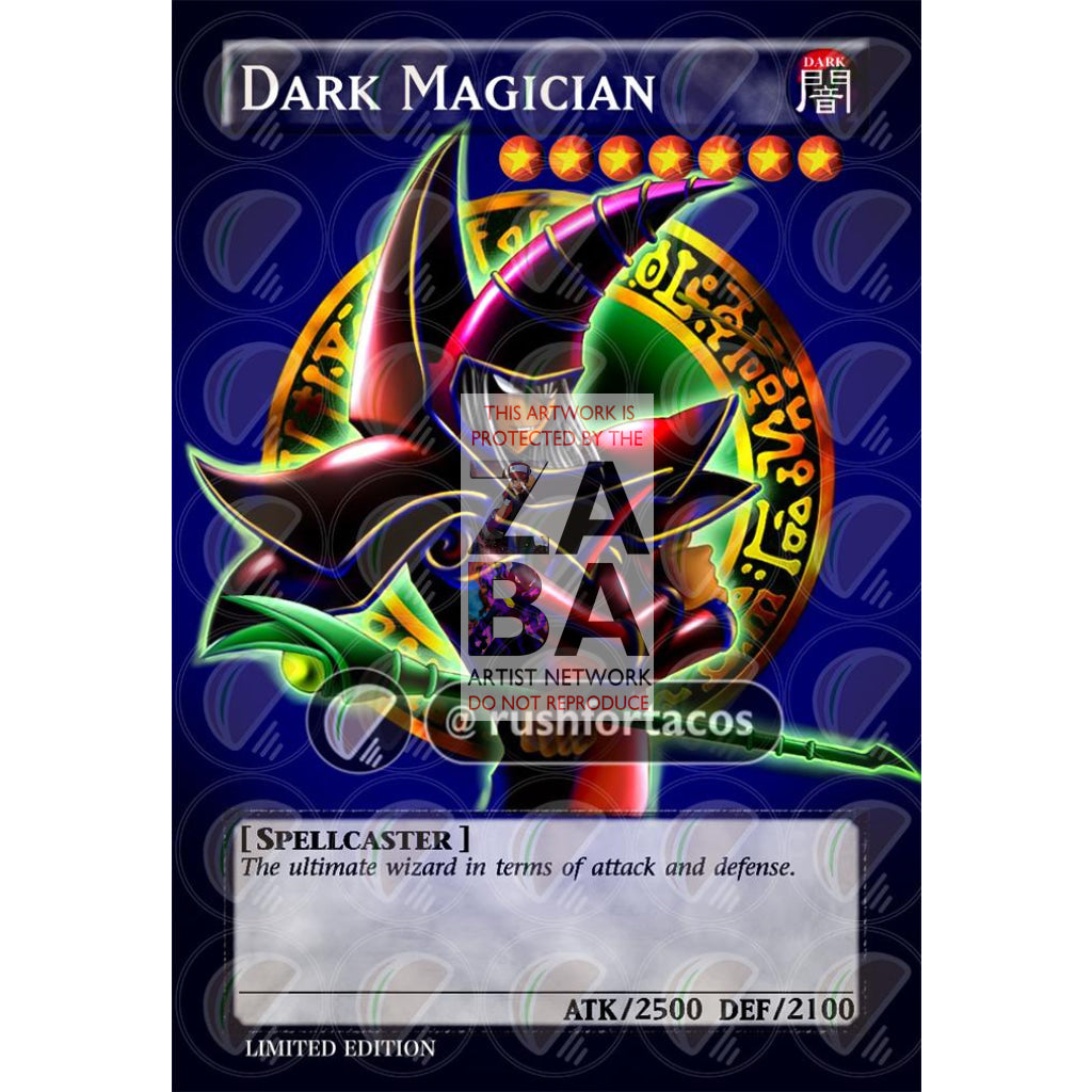 Dark Magician Full Art v.8 ORICA - Custom Yu-Gi-Oh! Card - ZabaTV