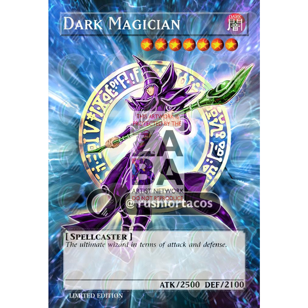 Dark Magician Full Art v.9 ORICA - Custom Yu-Gi-Oh! Card - ZabaTV