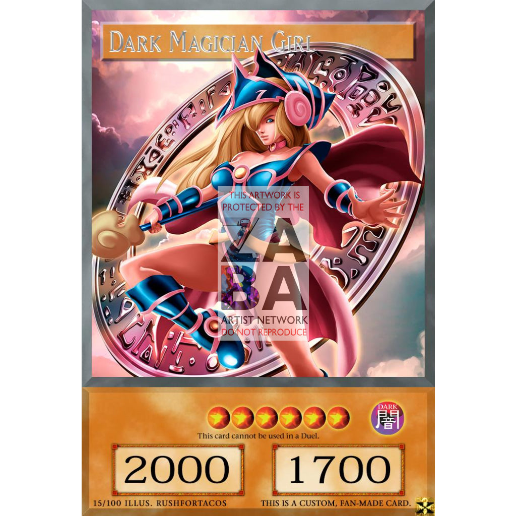 Dark Magician Girl v.7 - Custom Yu-Gi-Oh! Card - ZabaTV