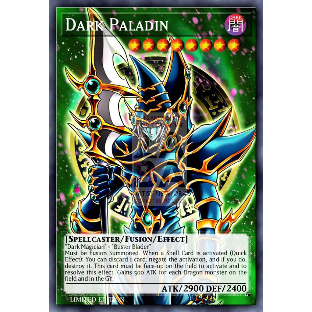 Dark Paladin Full Art ORICA - Custom Yu-Gi-Oh! Card - ZabaTV