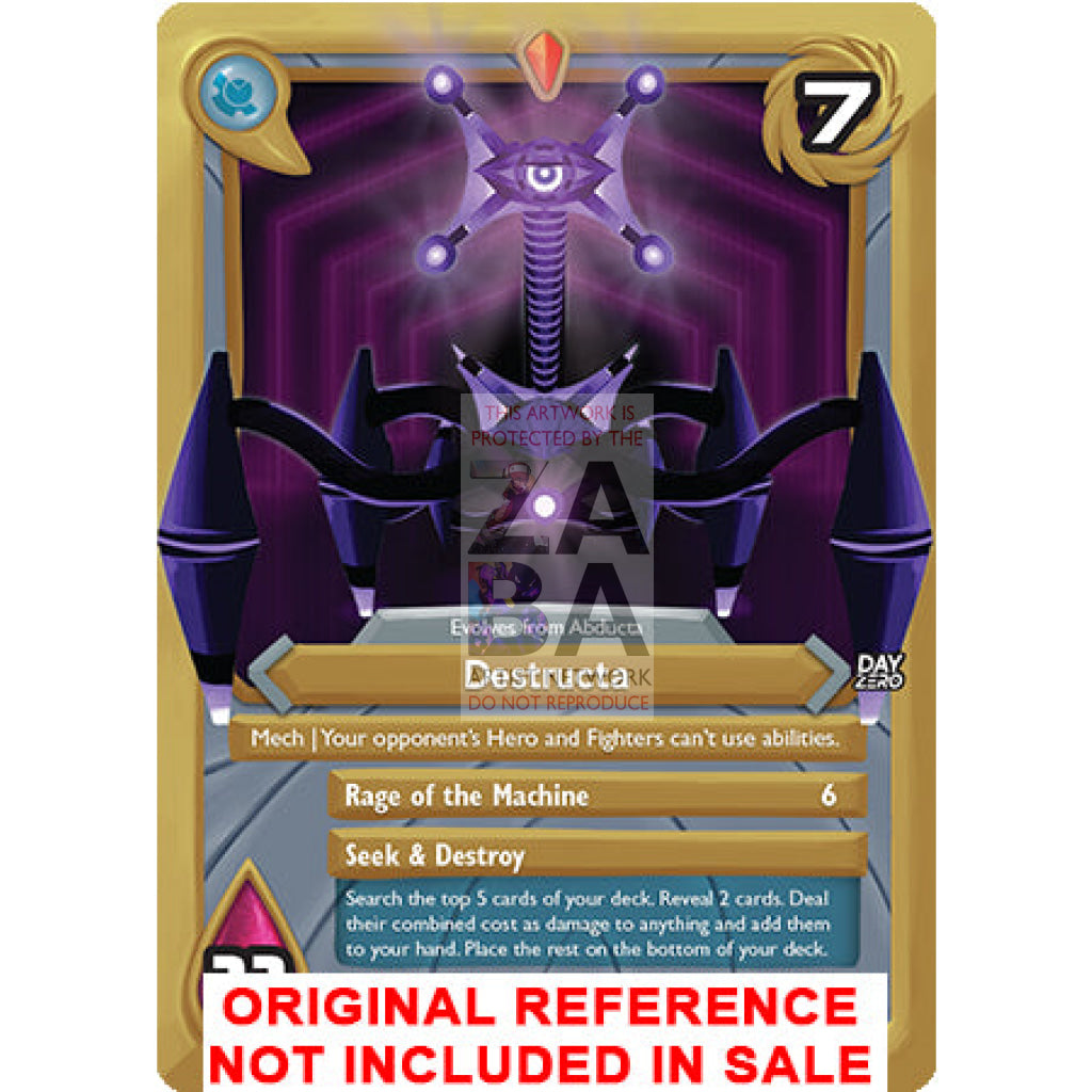 Destructa 15/167 Base Set Extended Art Custom Nostalgix Card