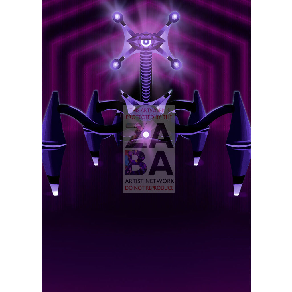 Destructa 15/167 Base Set Extended Art Custom Nostalgix Card Textless / Star Holographic
