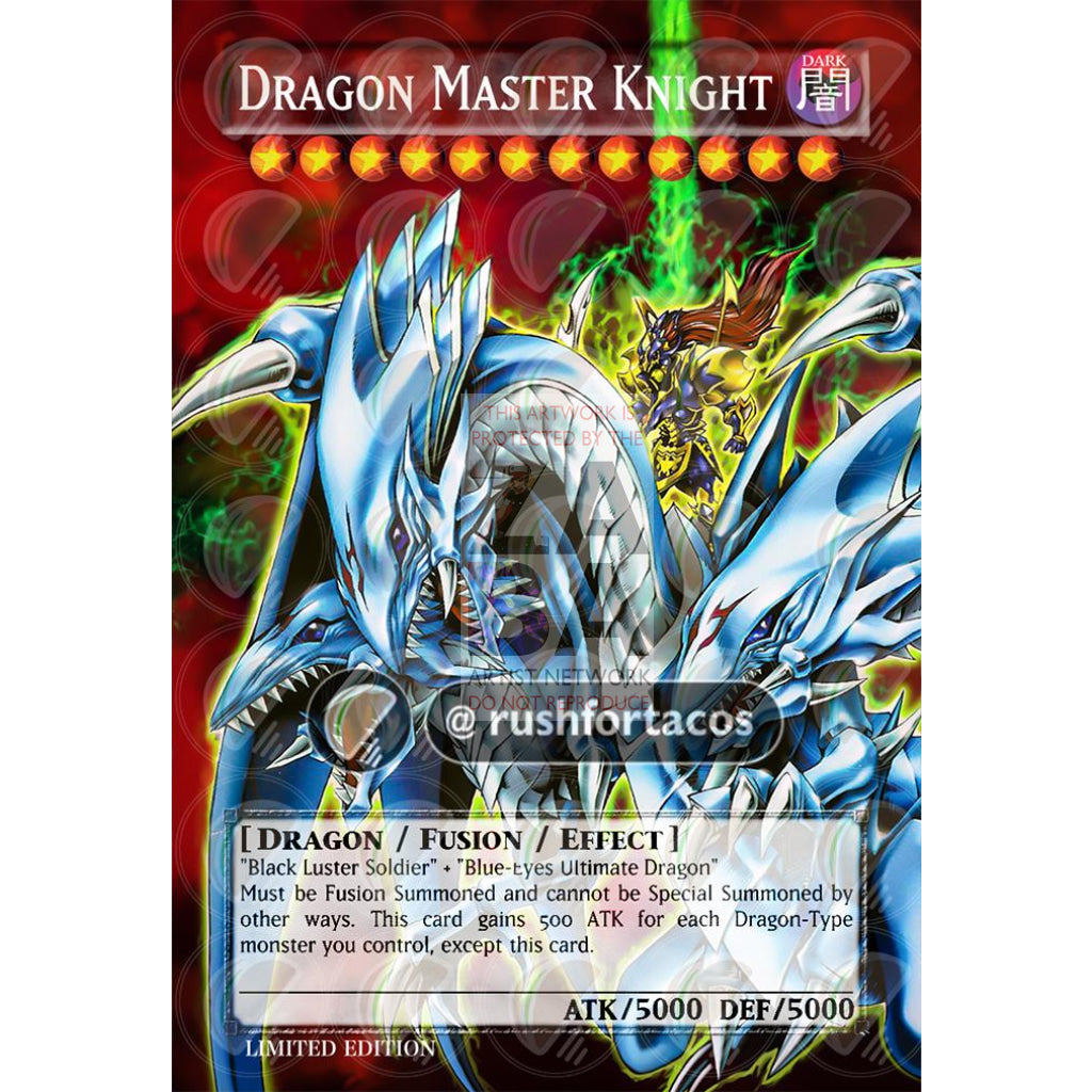 Dragon Master Knight Full Art ORICA - Custom Yu-Gi-Oh! Card - ZabaTV