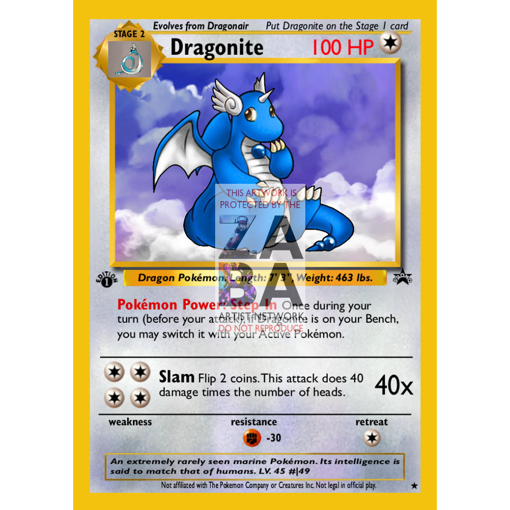 Pokemon popular Dragonite 4