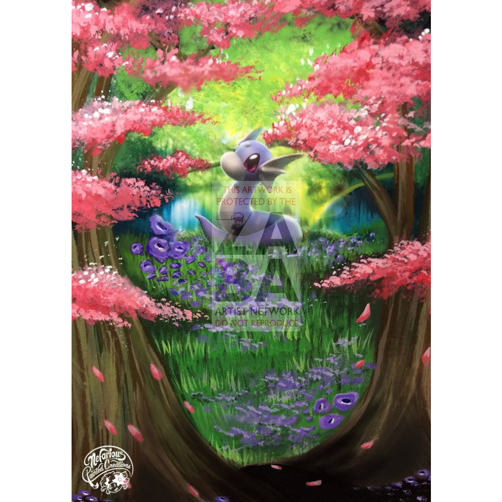 Dratini 34/70 Dragon Majesty Extended Art Custom Pokemon Card - ZabaTV