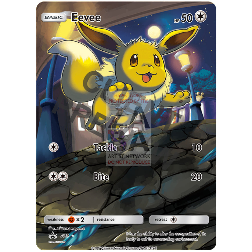 Eevee 56/95 Call Of Legends Extended Art Custom Pokemon Card Silver Holographic