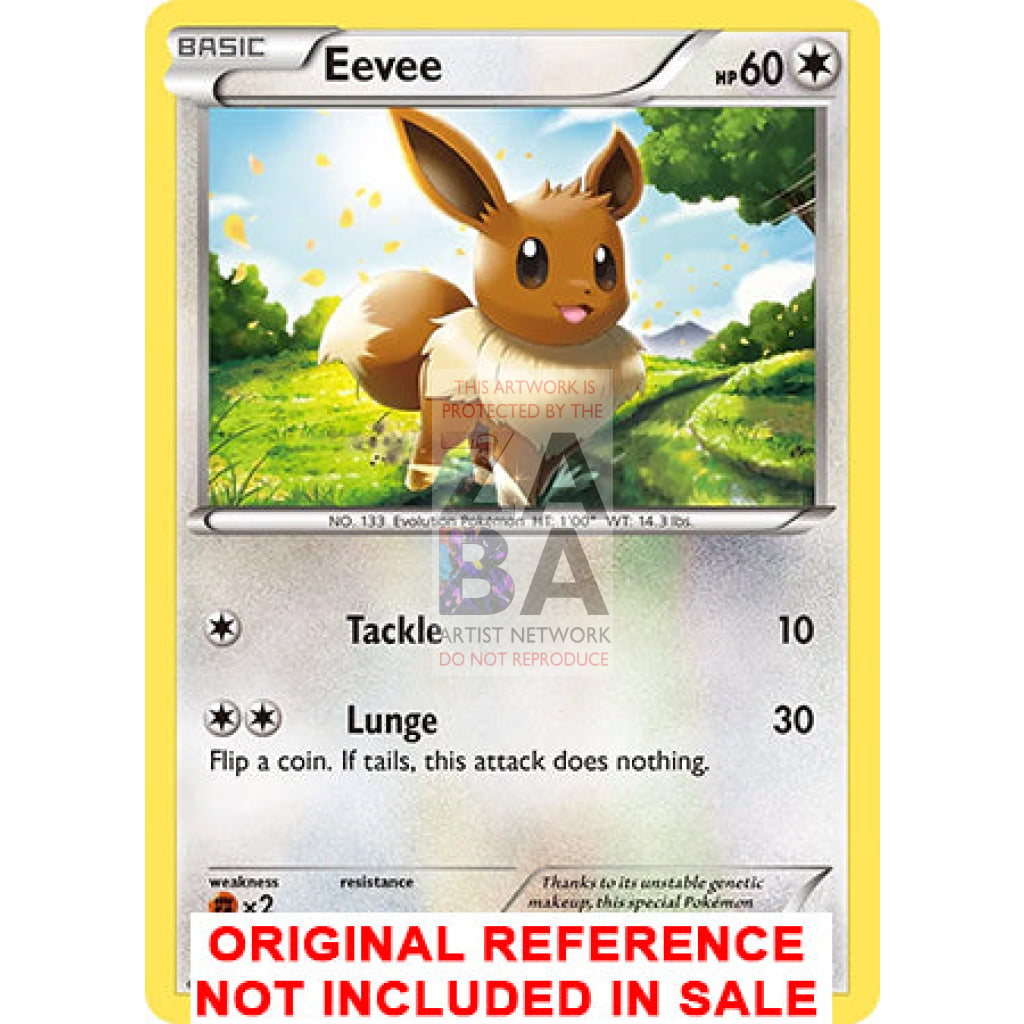 Eevee 63/98 Ancient Origins Extended Art Custom Pokemon Card