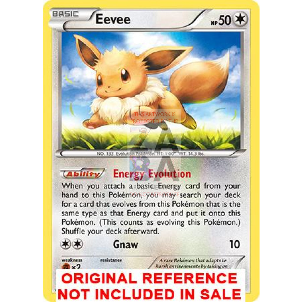 Eevee 80/111 Furious Fists Extended Art Custom Pokemon Card