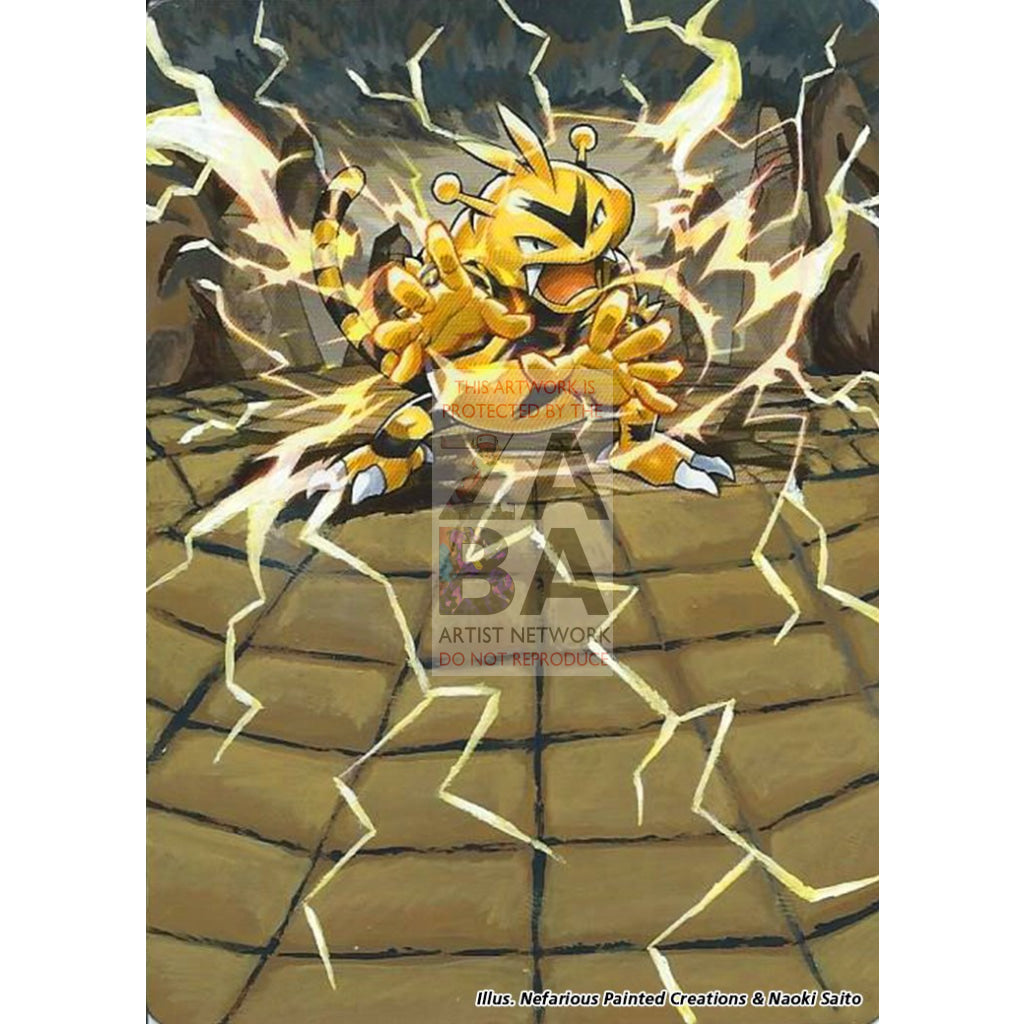 Electabuzz 29/111 XY Furious Fists Extended Art Custom Pokemon Card - ZabaTV