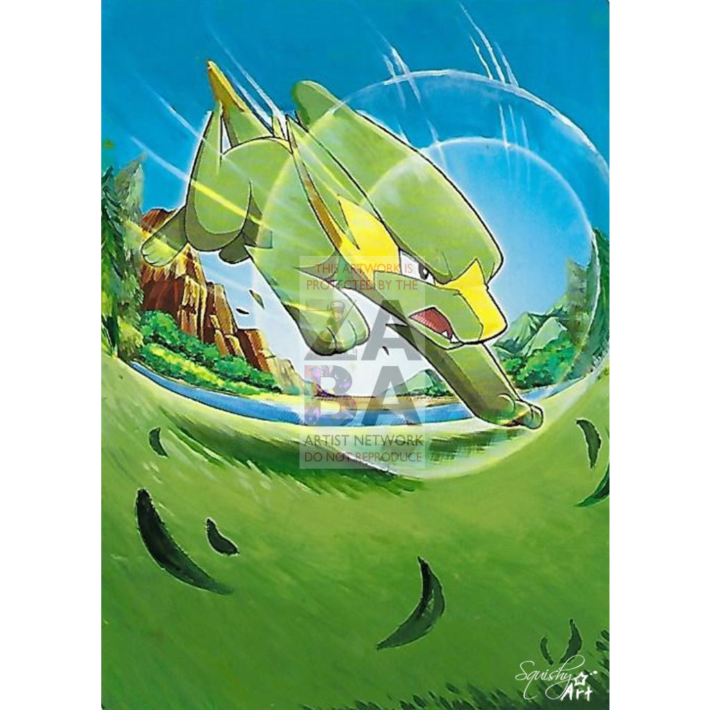 Electrike 60/160 Primal Clash Extended Art Custom Pokemon Card Textless Silver Holographic